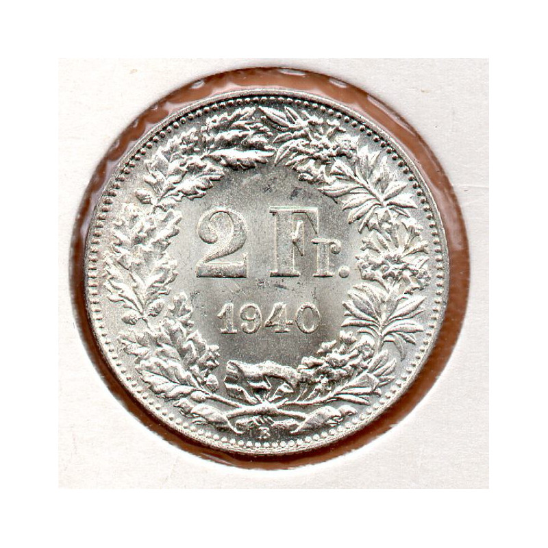 Suíça 2 Francos 1940