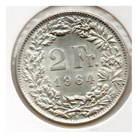 Suíça 2 Francos 1964