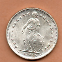 Suíça 2 Francos 1965
