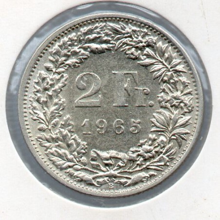 Suíça 2 Francos 1965