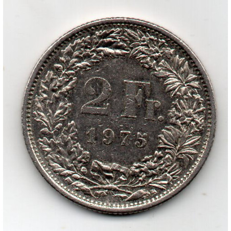 Suíça 2 Francos 1975