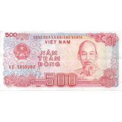 Vietnam 500 Dông 1988