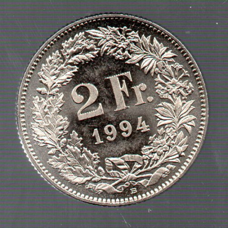 Suíça 2 Francos 1994