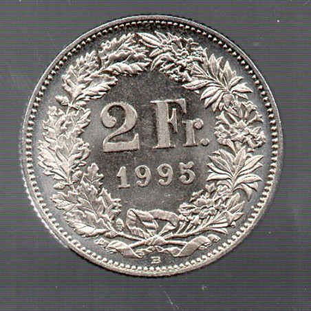 Suíça 2 Francos 1995
