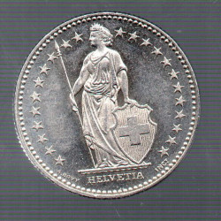 Suíça 2 Francos 1998