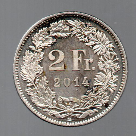 Suíça 2 Francos 2014