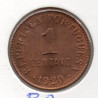 Portugal 1 Centavo 1920 Bela P/aberto