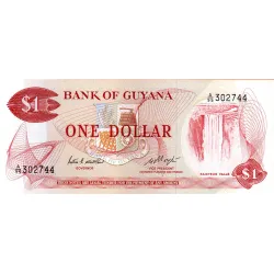 Guiana 1 Dolar ND 1983