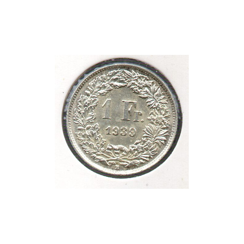 Suíça 1 Franco 1939