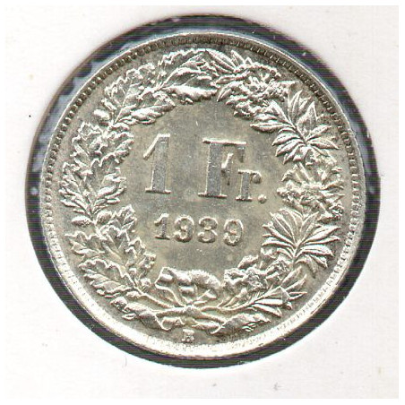 Suíça 1 Franco 1939