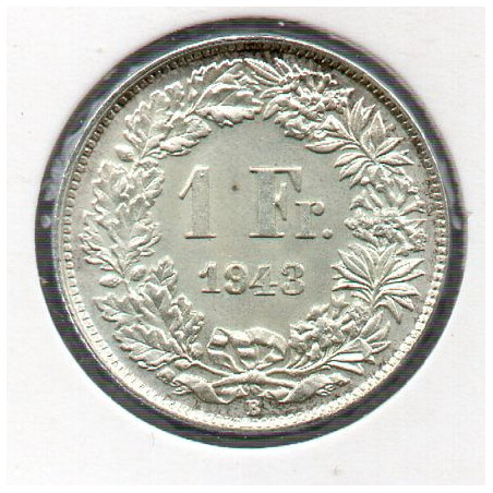 Suíça 1 Franco 1943
