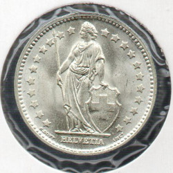 Suíça 1 Franco 1957