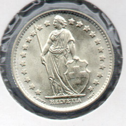 Suíça 1 Franco 1960