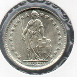 Suíça 1 Franco 1962