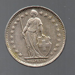 Suíça 1 Franco 1968 B