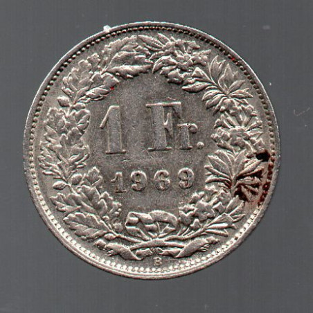 Suíça 1 Franco 1969