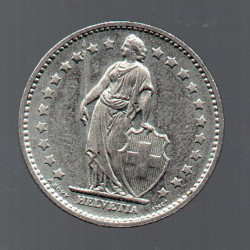 Suíça 1 Franco 1975
