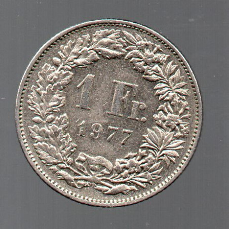 Suíça 1 Franco 1977