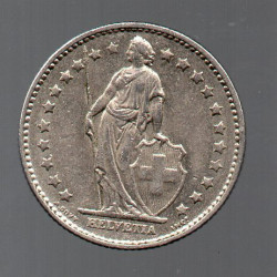 Suíça 1 Franco 1977