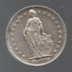 Suíça 1 Franco 1982