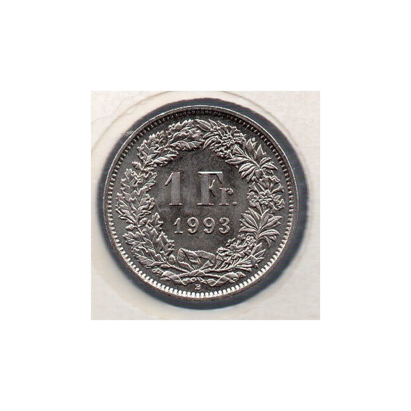 Suíça 1 Franco 1993
