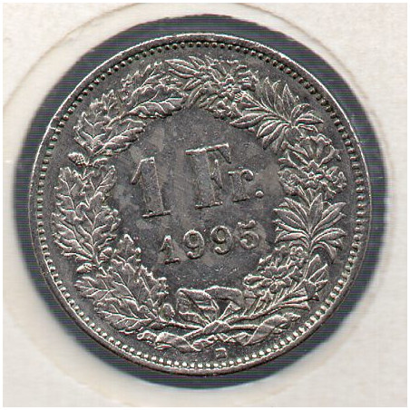 Suíça 1 Franco 1995