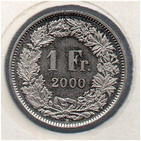 Suíça 1 Franco 2000