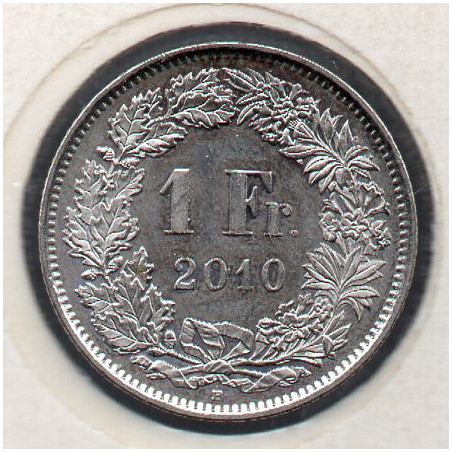 Suíça 1 Franco 2010