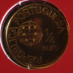 Portugal 1/4 € 2006 D. Afonso Henriques Ouro