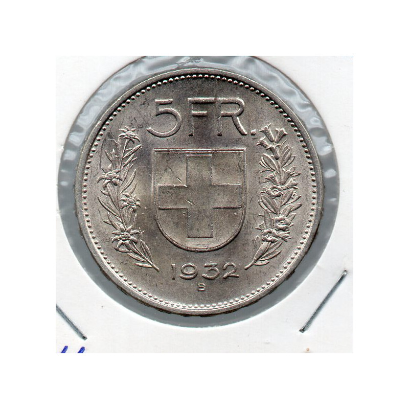 Suíça 5 Francos 1932