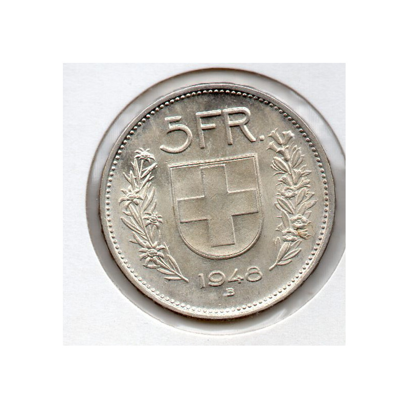 Suíça 5 Francos 1948