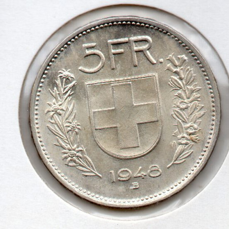 Suíça 5 Francos 1948