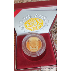 Portugal 500 Escudos 1996 150° Aniv. Banco de Portugal (Ouro)