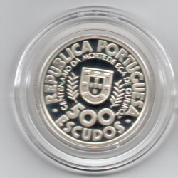 Portugal 500 Escudos 2000 Eça de Queiroz (Ouro e Prata)