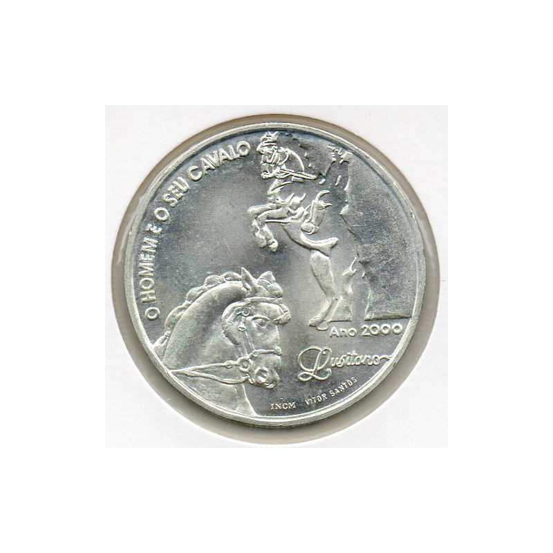 Portugal 1000 Escudos 2000 O Homem e o seu Cavalo
