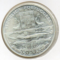 Portugal 1000 Escudos 1997 Oceanográficas (Expo 98)