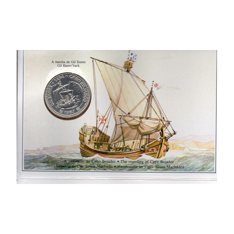 Portugal 100$00 1987 Gil Eanes