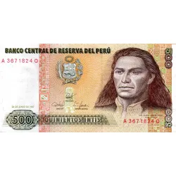 Peru 500 Intis 1987
