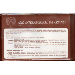 Portugal 25$00 1979 ano da Criança