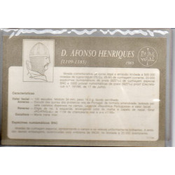 Portugal 100$00 1985 D. Afonso Henriques