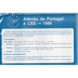 Portugal 25$00 1986 Portugal C:E:E