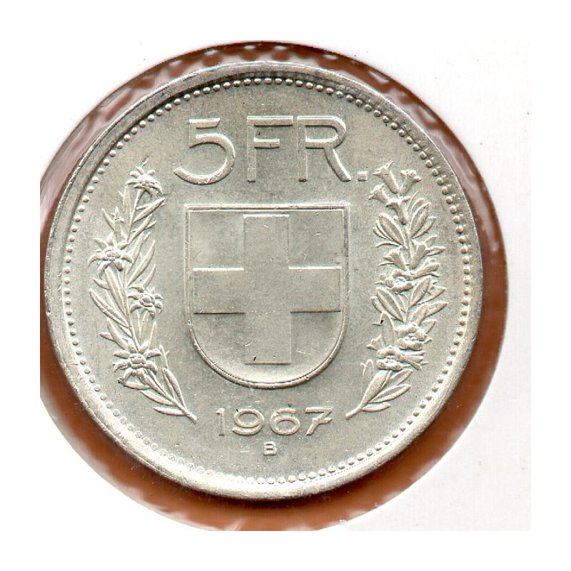 Suíça 5 Francos 1967