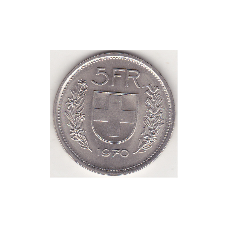 Suíça 5 Francos 1970