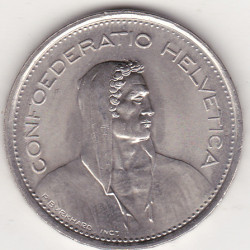 Suíça 5 Francos 1970