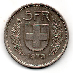 Suíça 5 Francos 1973