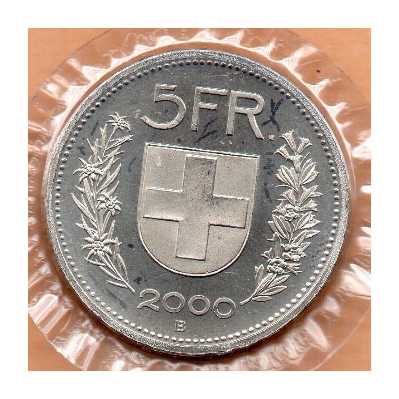 Suíça 5 Francos 2000