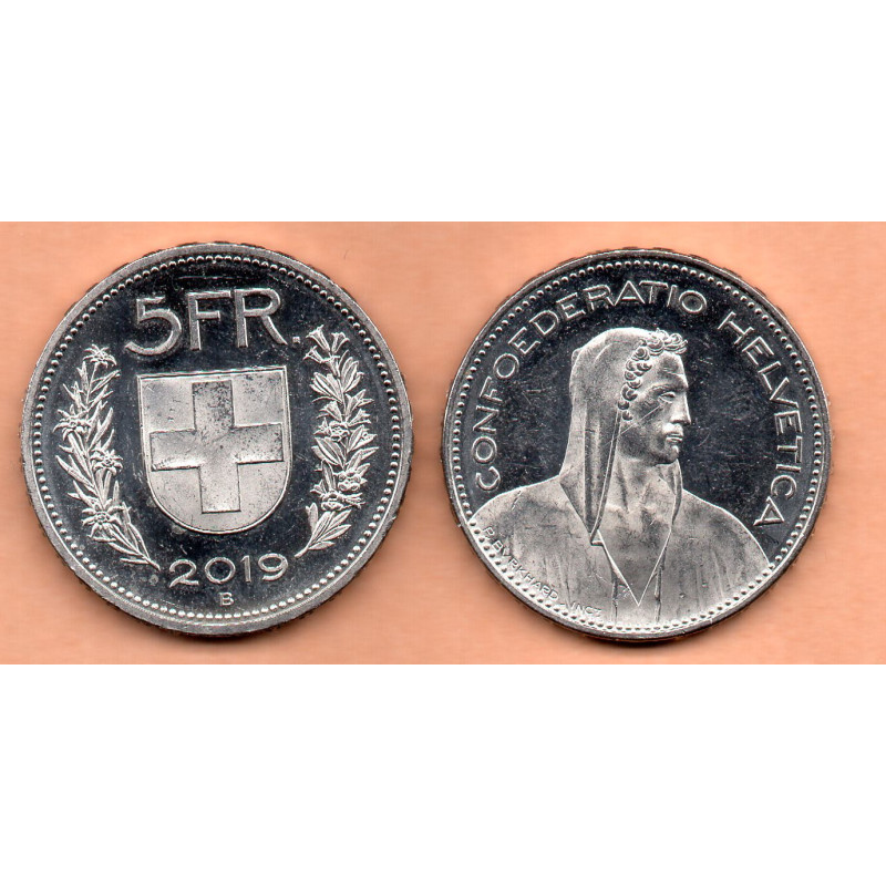 Suíça 5 Francos 2019