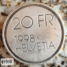 Suíça 20 Francos 1998 ( C.F.Meyer)