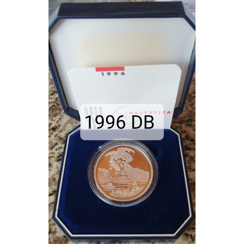 Suíça 20 Francos 1996 (Drache von Breno)
