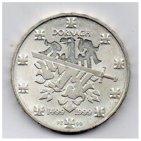 Suíça 20 Francos 1999 ( Schlacht bei Dornach )